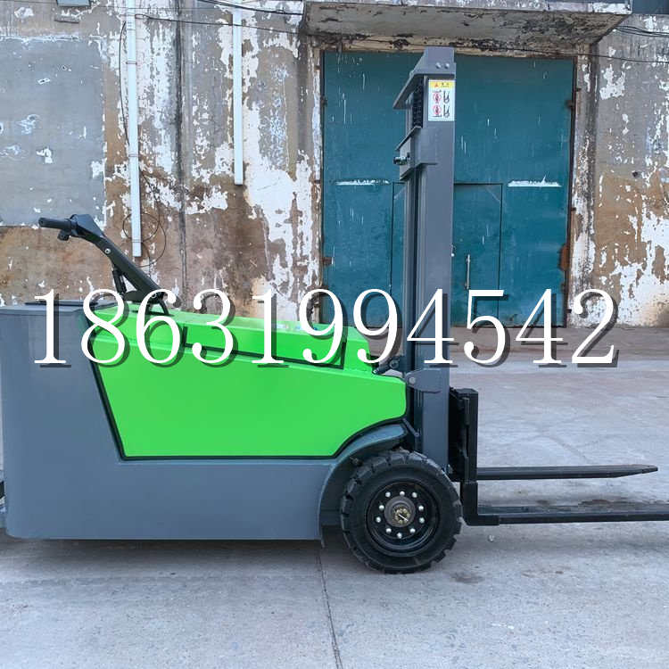 黄龙县小型电动叉车1吨2吨步行站驾式电瓶堆高充电装卸车液压升降车铲车